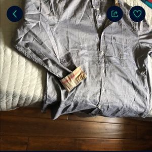 Long sleeve burberry shirt